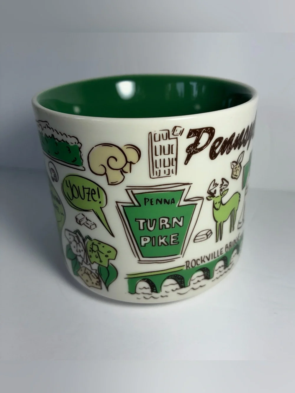 Starbucks Been There Series 14oz Mug - Pennsylvania Keystone Cup Coffee Tea